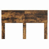 Cabecero con cabecera Roble ahumado 140 cm Madera contrachapada 4