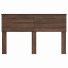 Cabecero con cabecera Roble Marrón 140 cm Madera contrachapada 4