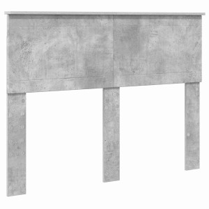 Cabecero con cabecera Gris Concreto 120 cm Madera contrachapada H