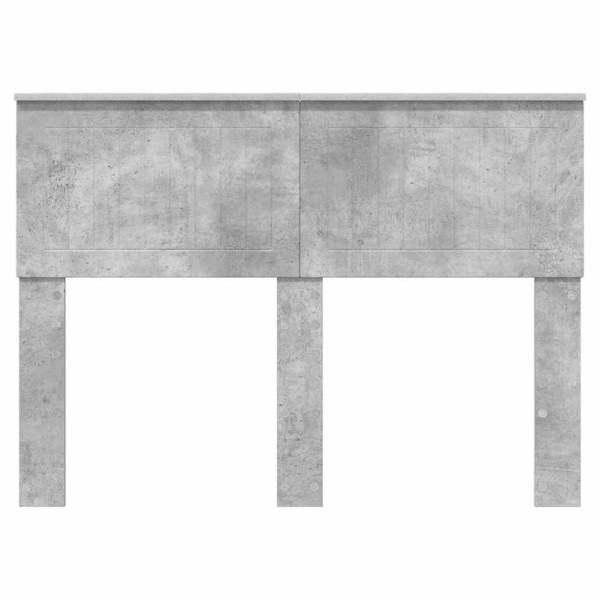 Cabecero con cabecera Gris Concreto 120 cm Madera contrachapada M 4