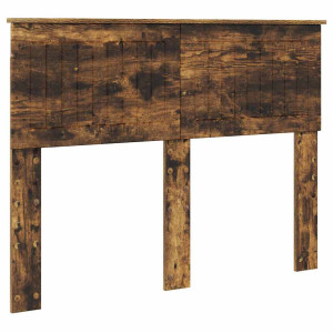 Cabecero con cabecera Roble ahumado 120 cm Madera contrachapada H