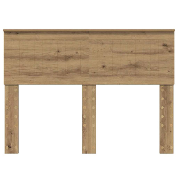 Cabecero Roble artesanal 120 cm Madera contrachapada M 4