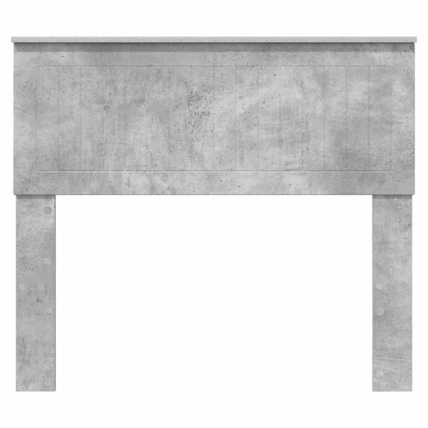 Cabecero con cabecera Gris Concreto 100 cm Madera contrachapada M 4