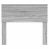 Cabecero con cabecera Gris Sonoma 100 cm Madera contrachapada 4