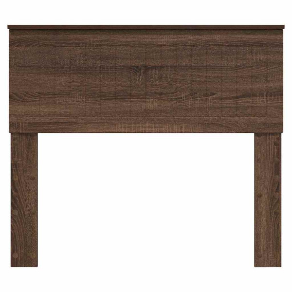 Cabecero con cabecera Roble Marrón 100 cm Madera contrachapada M 4