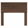 Cabecero con cabecera Roble Marrón 100 cm Madera contrachapada 4
