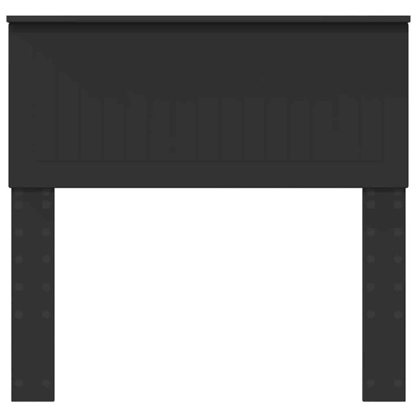 Cabecero con cabecera Roble Negro 90 cm Madera contrachapada M 4