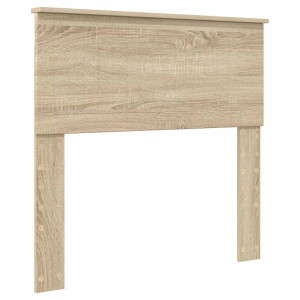 Cabecero con cabecera Roble Sonoma 90 cm Madera contrachapada H