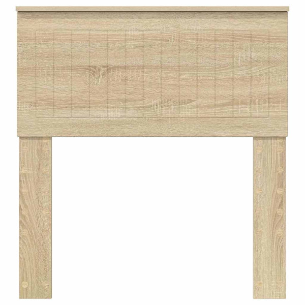 Cabecero con cabecera Roble Sonoma 80 cm Madera contrachapada M 4