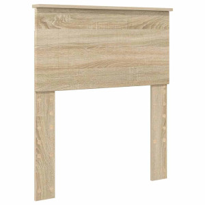 Cabecero con cabecera Roble Sonoma 75 cm Madera contrachapada H