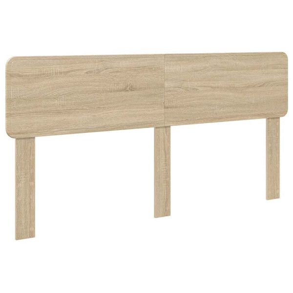 Cabecero con cabecera Roble Sonoma 200 cm Madera contrachapada M 2