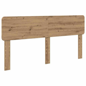 Cabecero Roble artesanal 200 cm Madera contrachapada H