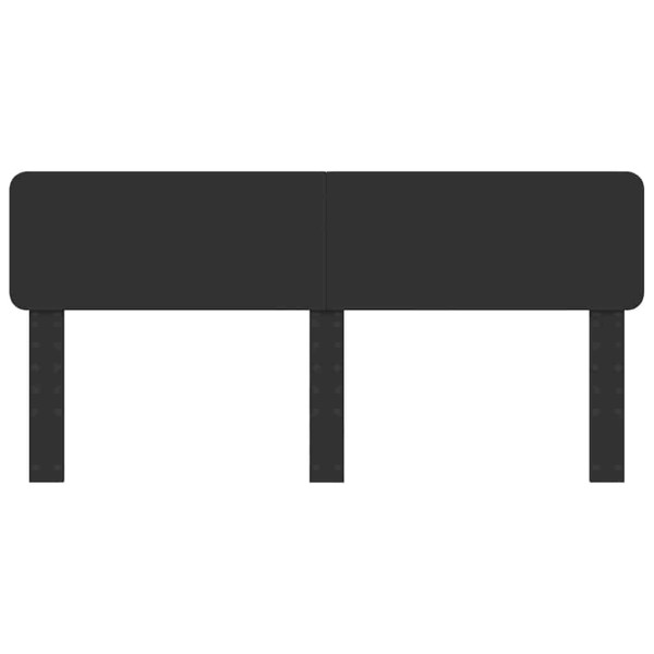 Cabecero con cabecera Roble Negro 180 cm Madera contrachapada M 4