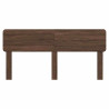 Cabecero con cabecera Roble Marrón 180 cm Madera contrachapada 4
