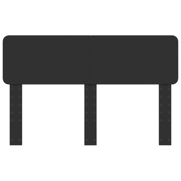 Cabecero con cabecera Roble Negro 160 cm Madera contrachapada M 4