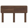 Cabecero con cabecera Roble Marrón 150 cm Madera contrachapada 4