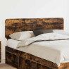 Cabecero con cabecera Roble ahumado 140 cm Madera contrachapada 1
