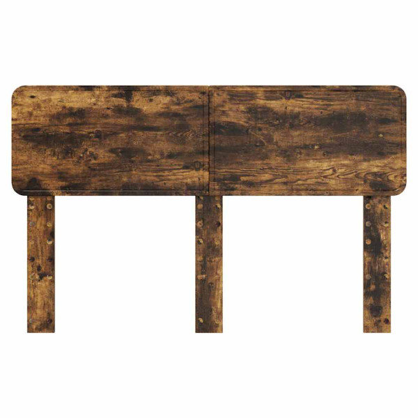 Cabecero con cabecera Roble ahumado 140 cm Madera contrachapada M 4