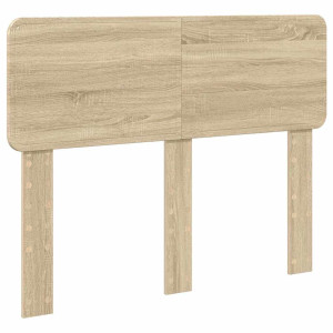 Cabecero con cabecera Roble Sonoma 135 cm Madera contrachapada H