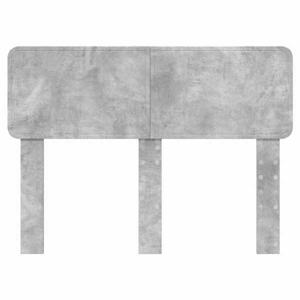 Cabecero con cabecera Gris Concreto 120 cm Madera contrachapada M 4