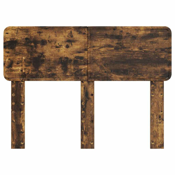 Cabecero con cabecera Roble ahumado 120 cm Madera contrachapada M 4