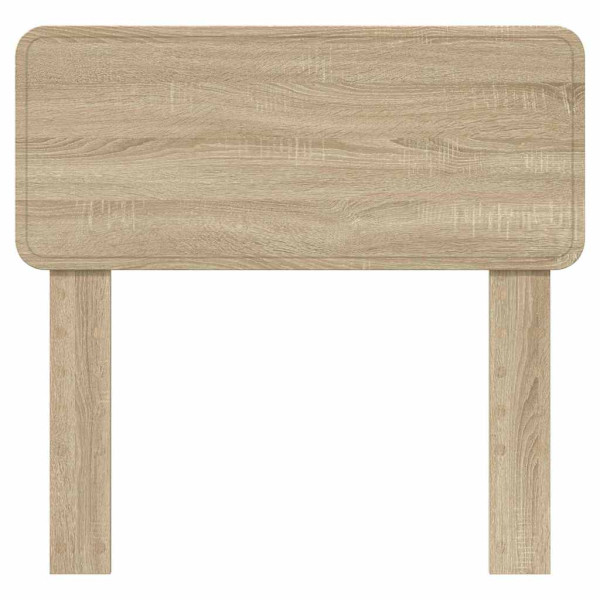 Cabecero con cabecera Roble Sonoma 100 cm Madera contrachapada M 4