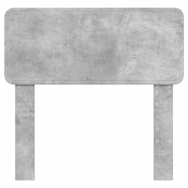 Cabecero con cabecera Gris Concreto 100 cm Madera contrachapada M 4