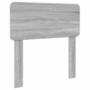 Cabecero con cabecera Gris Sonoma 90 cm Madera contrachapada H