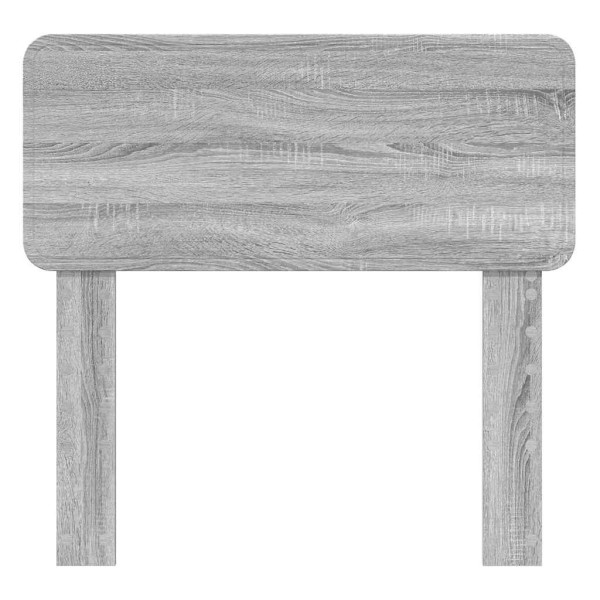 Cabecero con cabecera Gris Sonoma 80 cm Madera contrachapada M 4