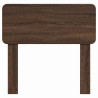 Cabecero con cabecera Roble Marrón 80 cm Madera contrachapada 4