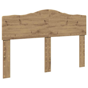 Cabecero Roble artesanal 160 cm Madera contrachapada H