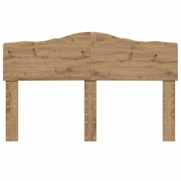 Cabecero Roble artesanal 150 cm Madera contrachapada M 4