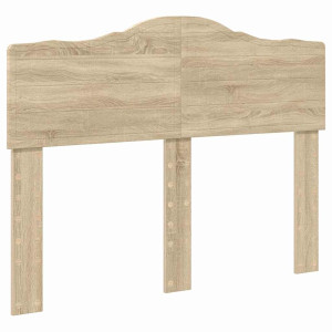 Cabecero con cabecera Roble Sonoma 120 cm Madera contrachapada H