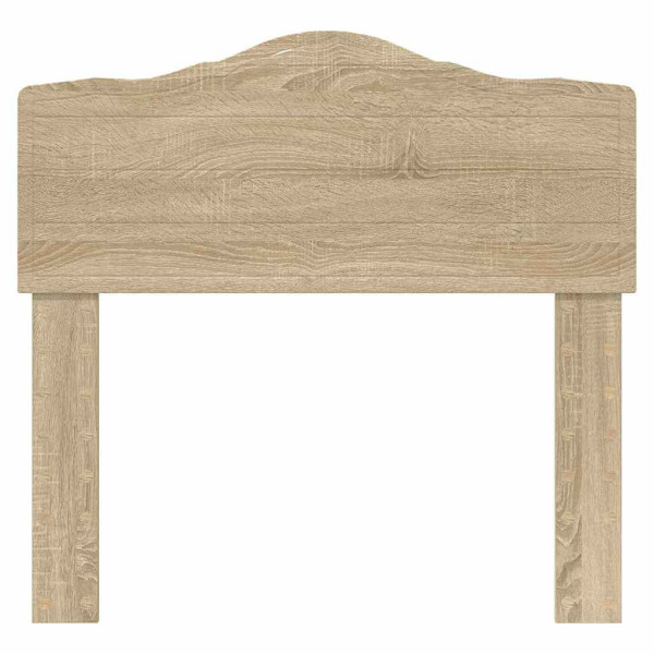 Cabecero con cabecera Roble Sonoma 100 cm Madera contrachapada M 4