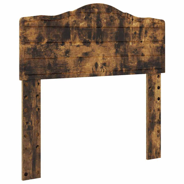 Cabecero con cabecera Roble ahumado 90 cm Madera contrachapada M 2