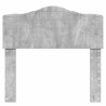 Cabecero con cabecera Gris Concreto 80 cm Madera contrachapada 4