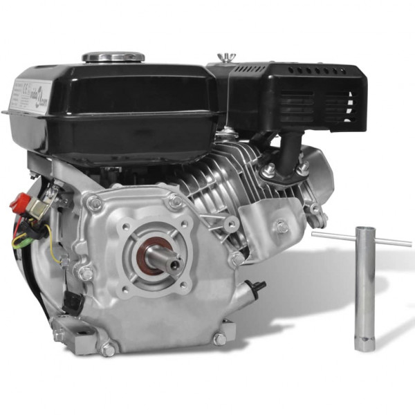 Motor de gasolina negro de 6.5 HP y 4.8 kW M 3