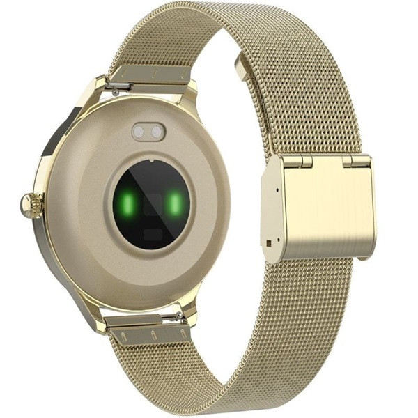 Smartwatch forever velora sb-306/ notificaciones/ frecuencia cardíaca/ oro M 2