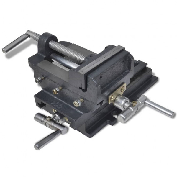 Tornillo de banco manual carro transversal 78 mm M 2