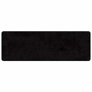 Runner de Alfombra Negro 50 x 150 cm H
