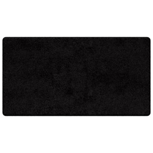 Runner de Alfombra Negro 80 x 150 cm H