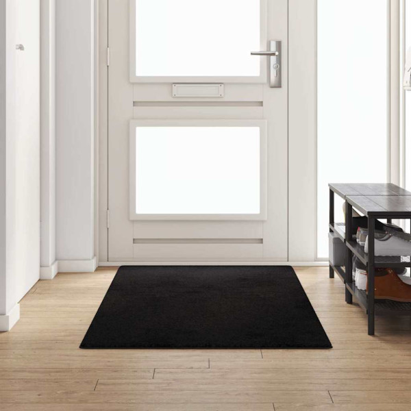 Runner de Alfombra Negro 100 x 250 cm D