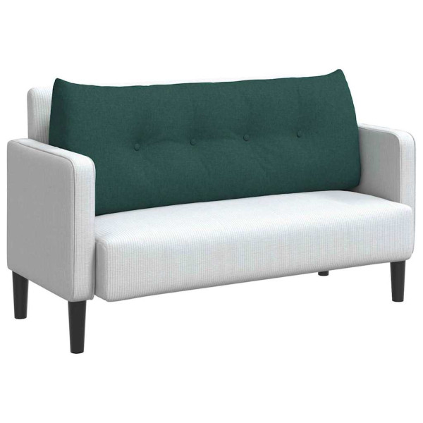 Cojín de Espalda Verde oscuro 120 x 24 x 50 cm tela M 3