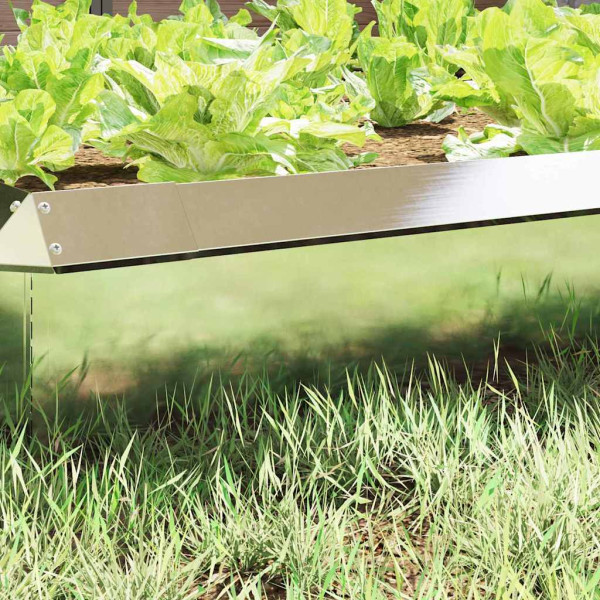 Valla para caracoles Plateado 50 x 3.5 x 25 cm Acero inoxidable M 3