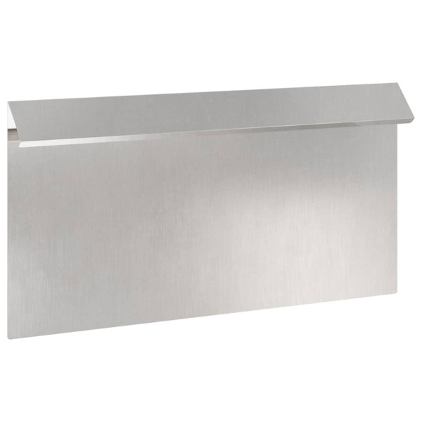 Valla para caracoles 16 pcs Plateado 50 x 3.5 x 25 cm M 2