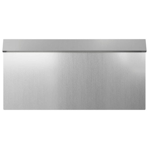 Valla para caracoles 4 pcs Plateado 50 x 3.5 x 25 cm M 4