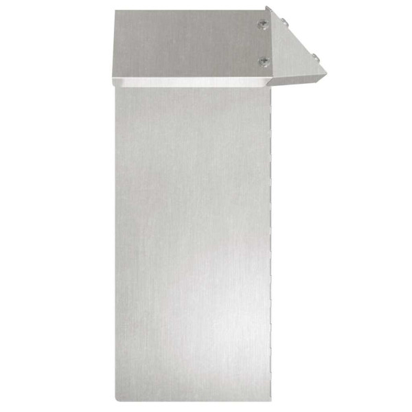 Valla para caracoles Plateado 13.5 x 13.5 x 25 cm M 5