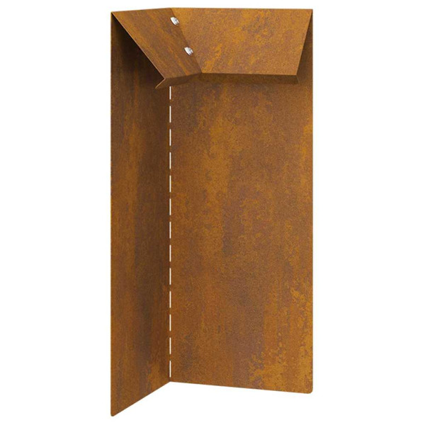 Valla para caracoles Oxidado 10 x 10 x 25 cm M 2