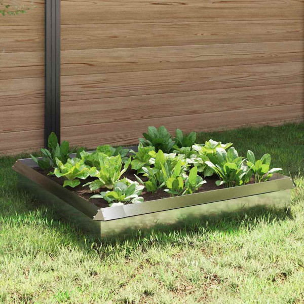 Cercas para caracoles 8 pcs Plateado Acero inoxidable D