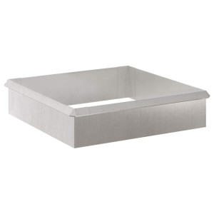 Cercas para caracoles 8 pcs Plateado Acero inoxidable H